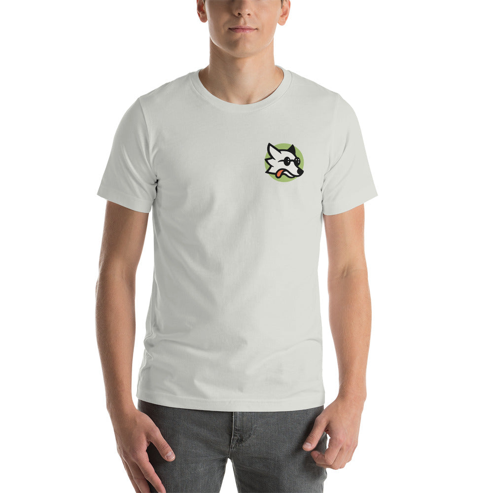 Short-sleeve unisex t-shirt- Logo BDC - Blind Dog Coffee